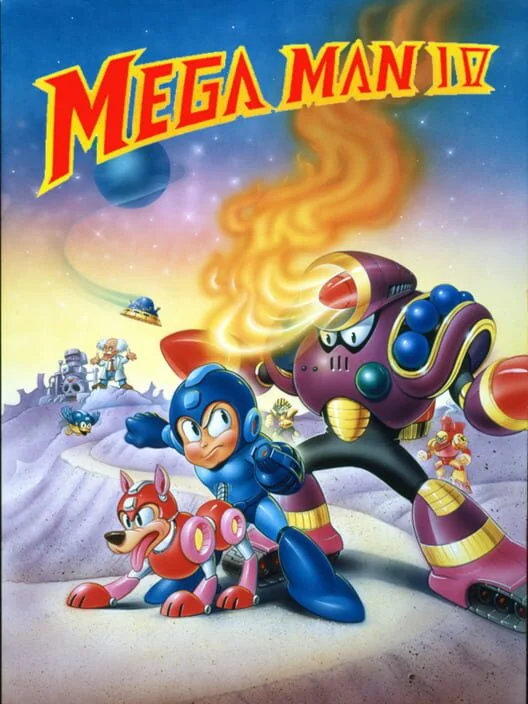 Mega Man IV box art