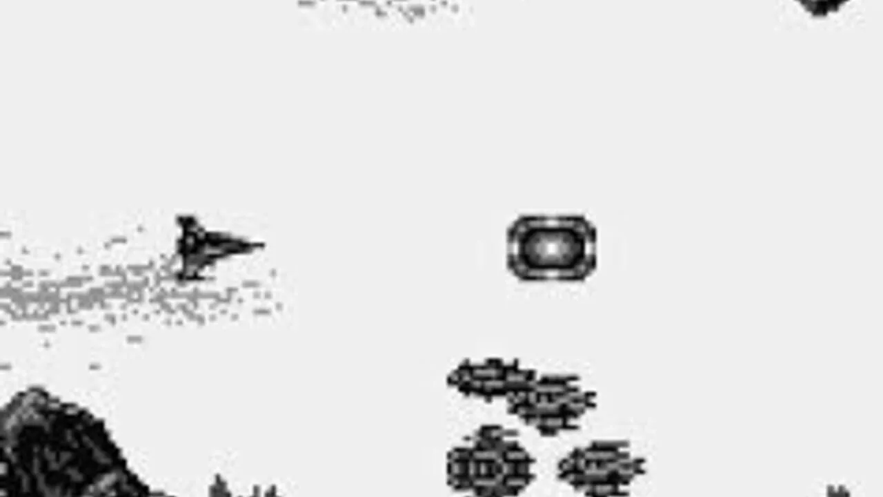Nemesis gameplay on Game Boy