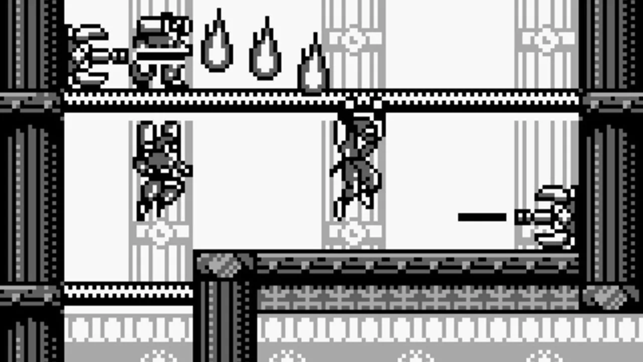 Ninja Gaiden Shadow gameplay on Game Boy