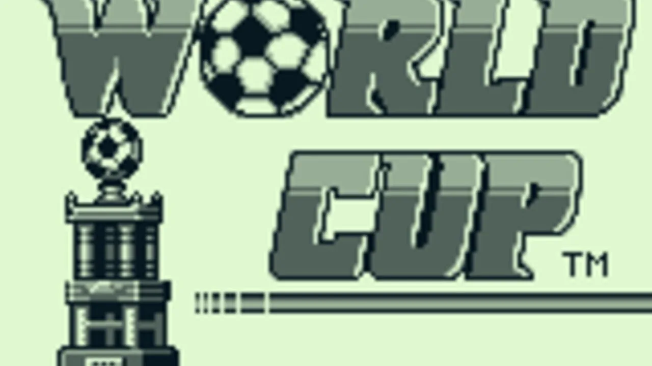 Nintendo World Cup gameplay on Game Boy