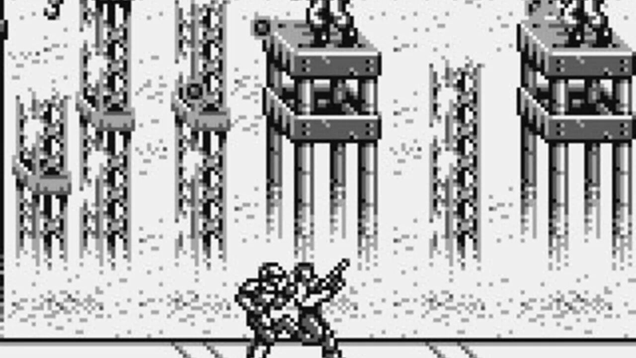 Operation C gameplay on Game Boy