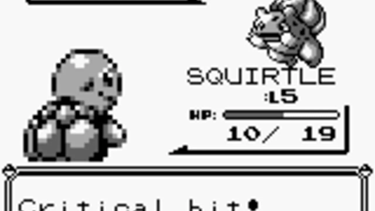 Pokémon Red Version gameplay on Game Boy