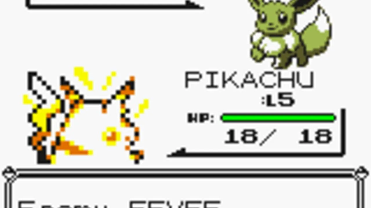 Pokémon Yellow Version: Special Pikachu Edition screenshot 1
