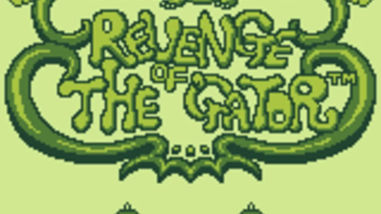 Revenge of the 'Gator gameplay on Game Boy