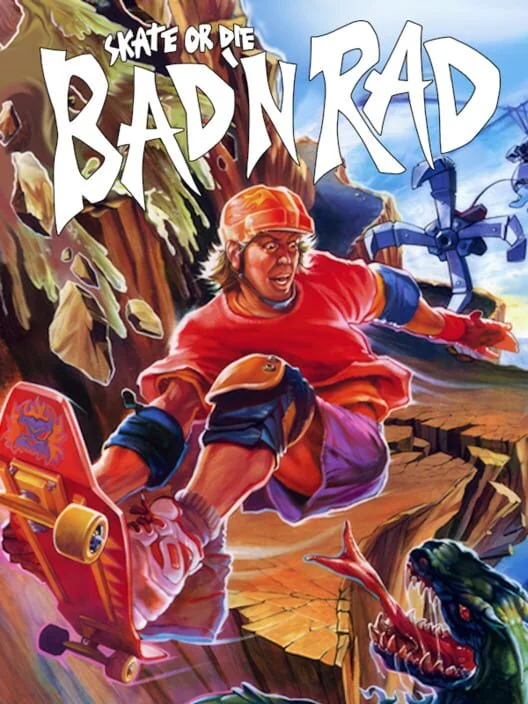 Skate or Die: Bad 'N Rad box art