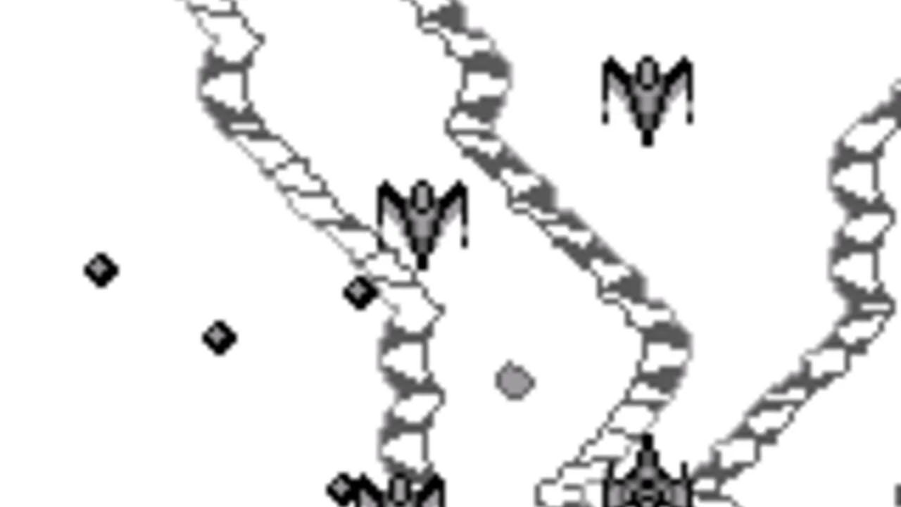 Solar Striker gameplay on Game Boy