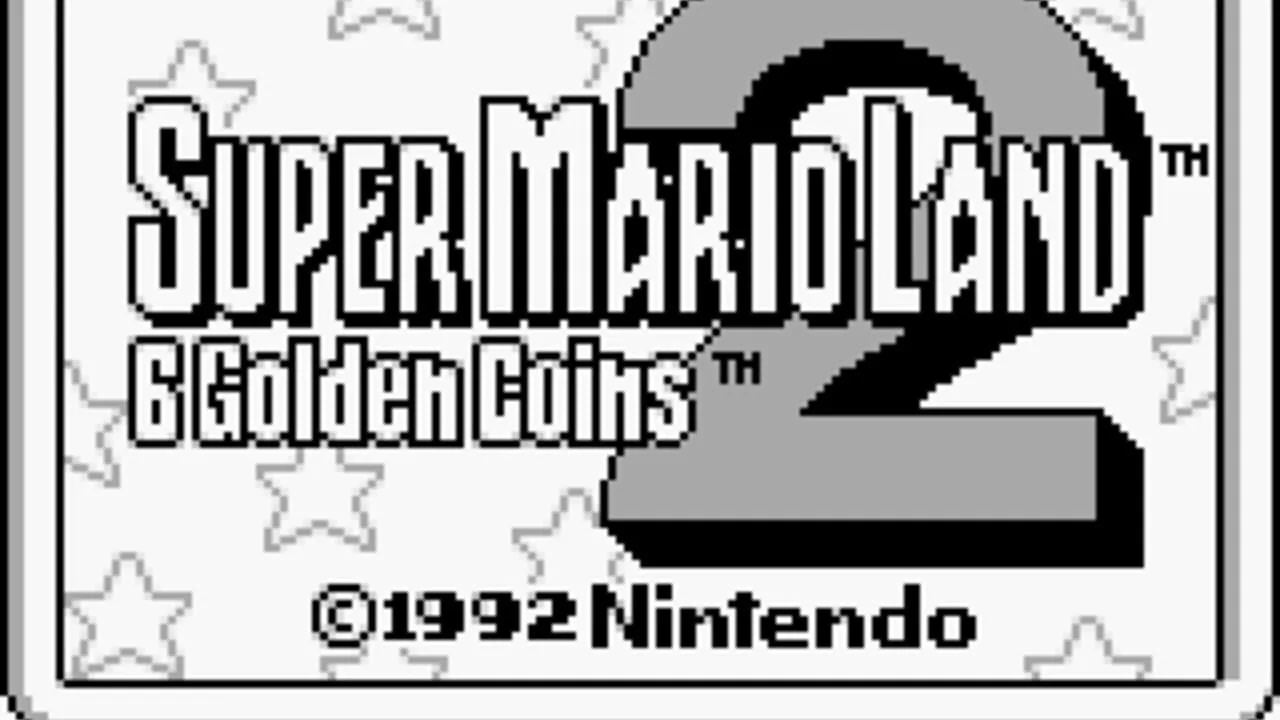 Super Mario Land 2: 6 Golden Coins gameplay on Game Boy