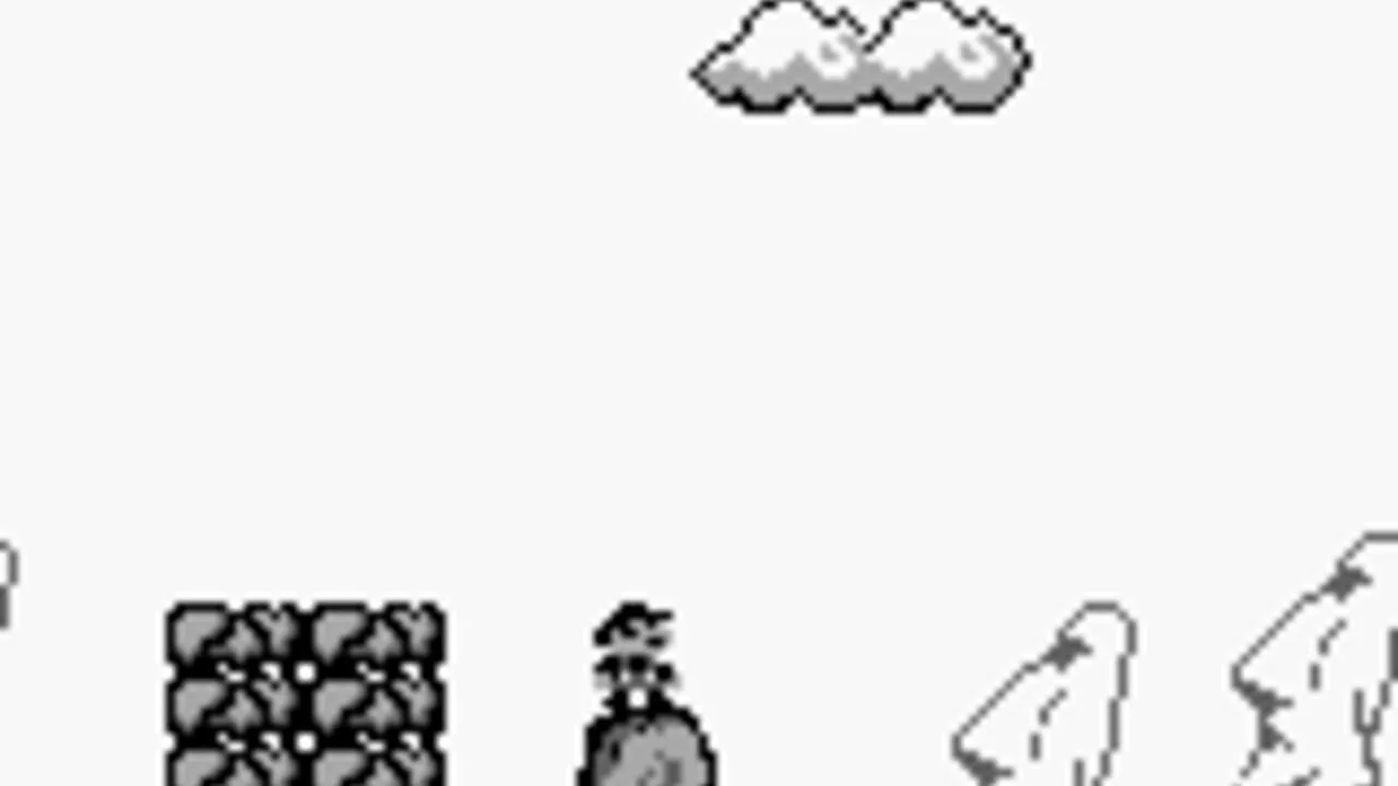 Super Mario Land gameplay on Game Boy