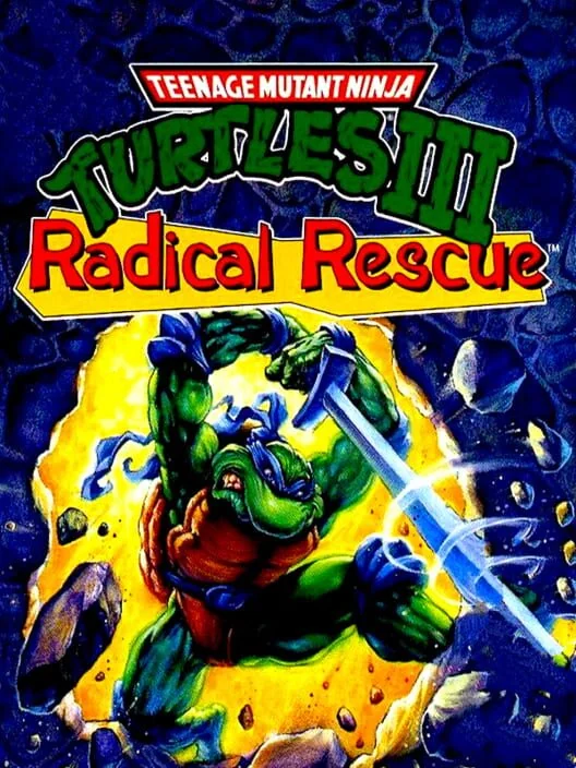 Teenage Mutant Ninja Turtles III: Radical Rescue box art