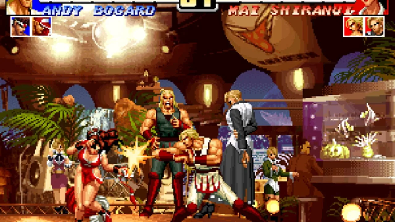 The King of Fighters '96 gameplay on Game Boy