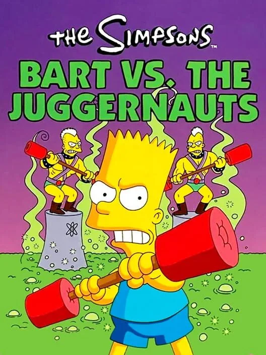 The Simpsons: Bart vs. The Juggernauts box art