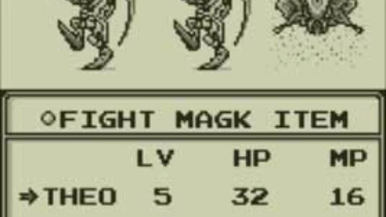 The Sword of Hope II gameplay on Game Boy