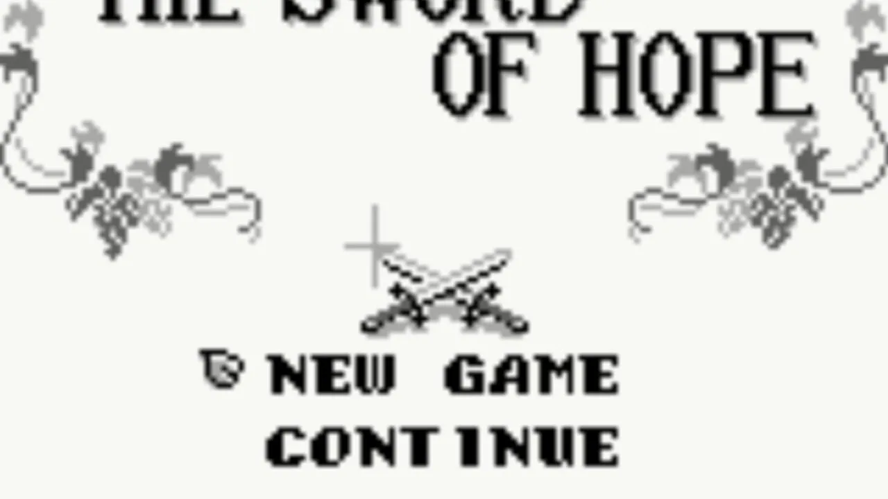 The Sword of Hope gameplay on Game Boy