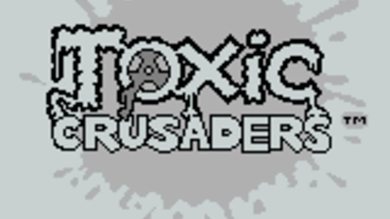Toxic Crusaders gameplay on Game Boy