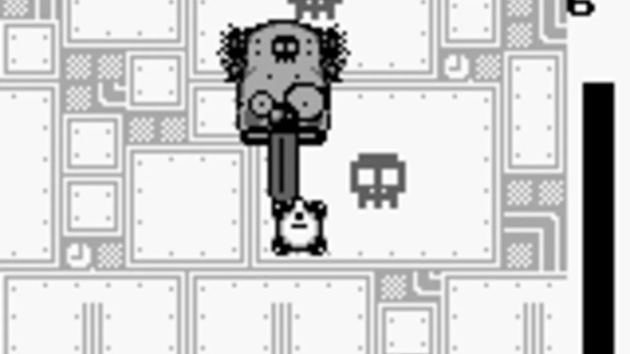 Trax gameplay on Game Boy
