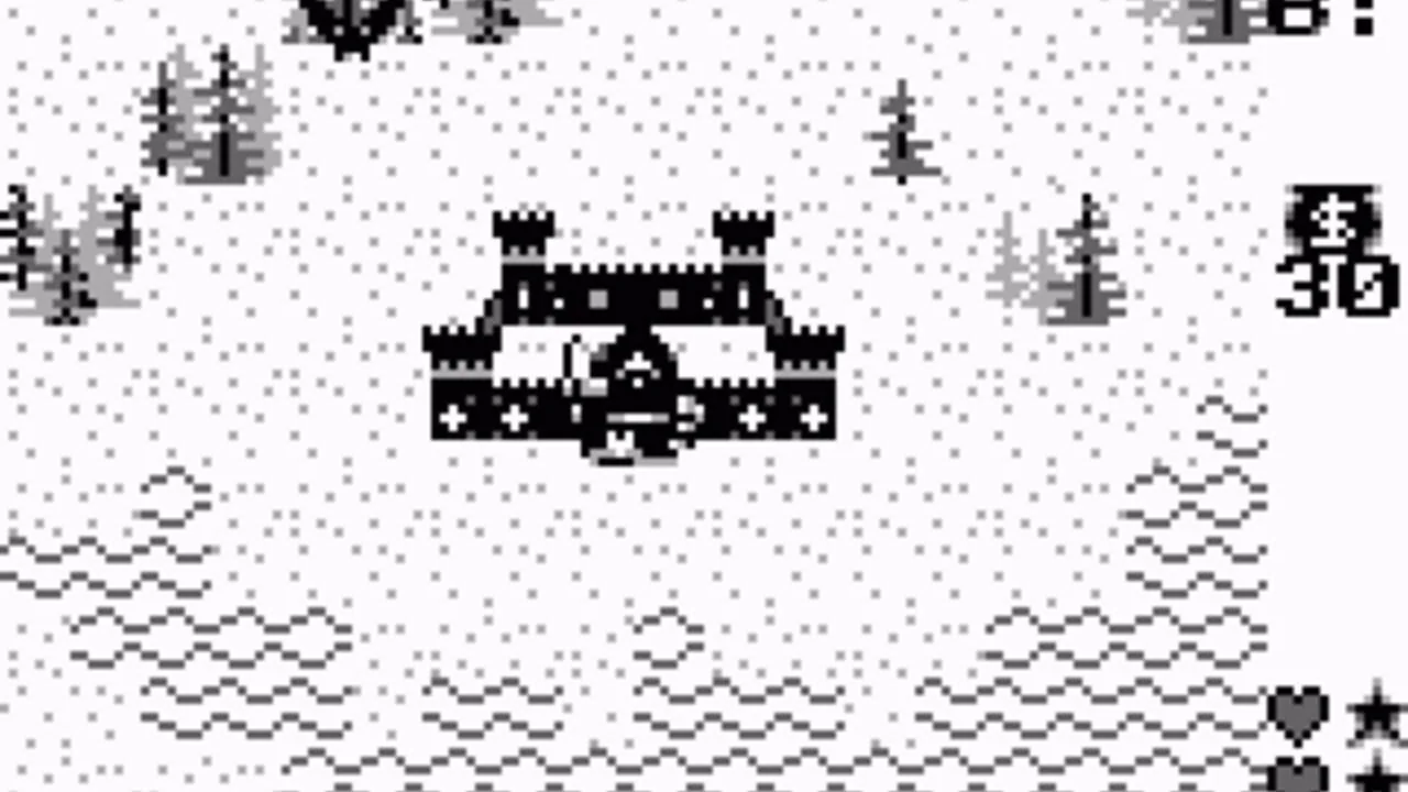 Ultima: Runes of Virtue II gameplay on Game Boy