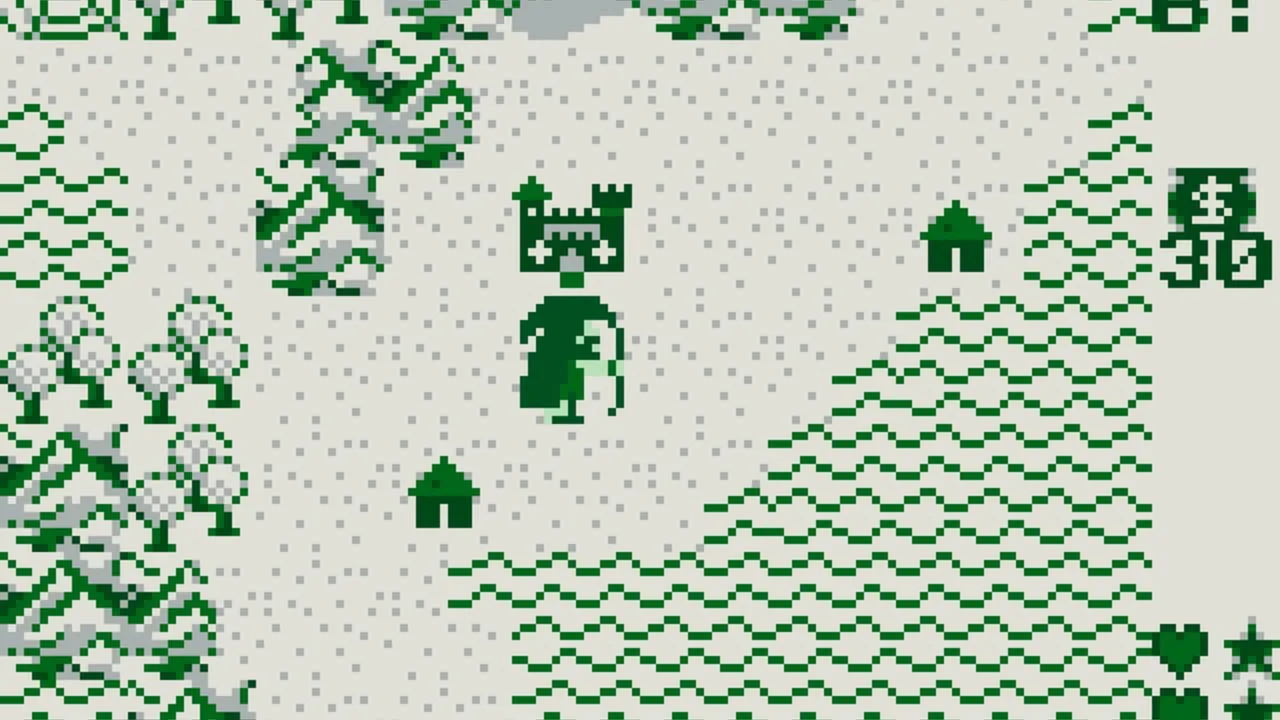 Ultima: Runes of Virtue gameplay on Game Boy