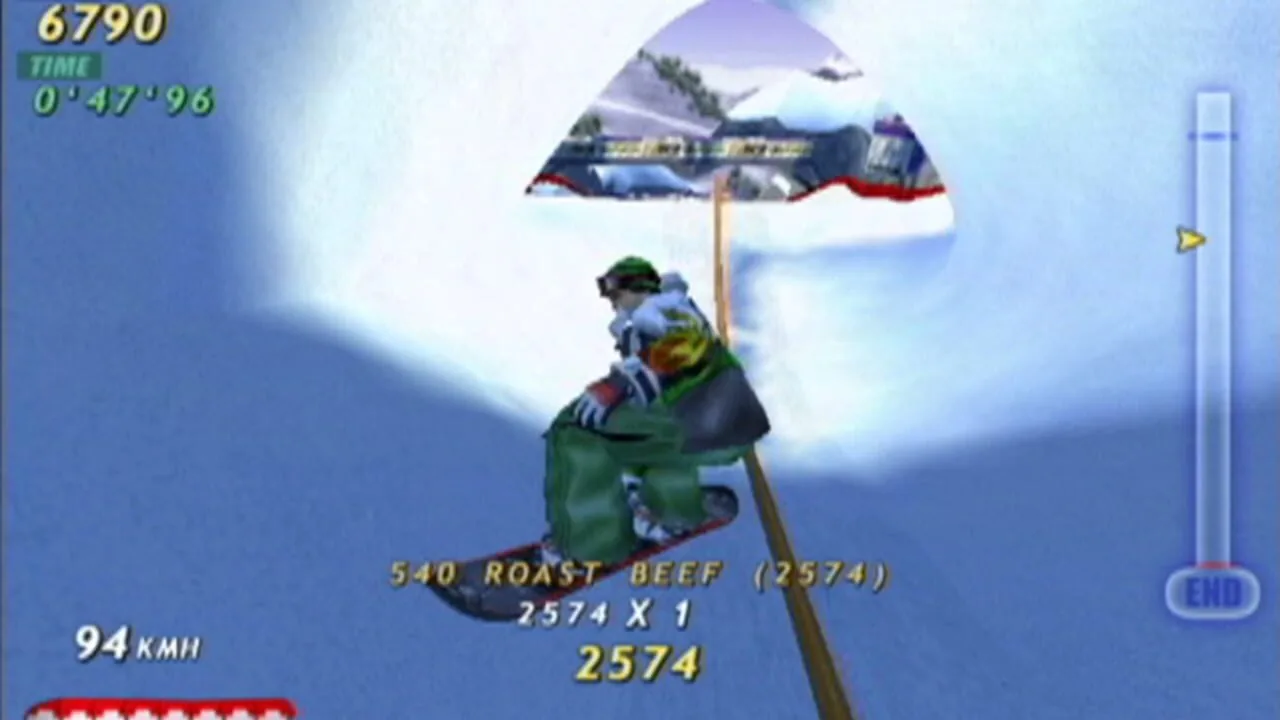1080° Avalanche gameplay on GameCube