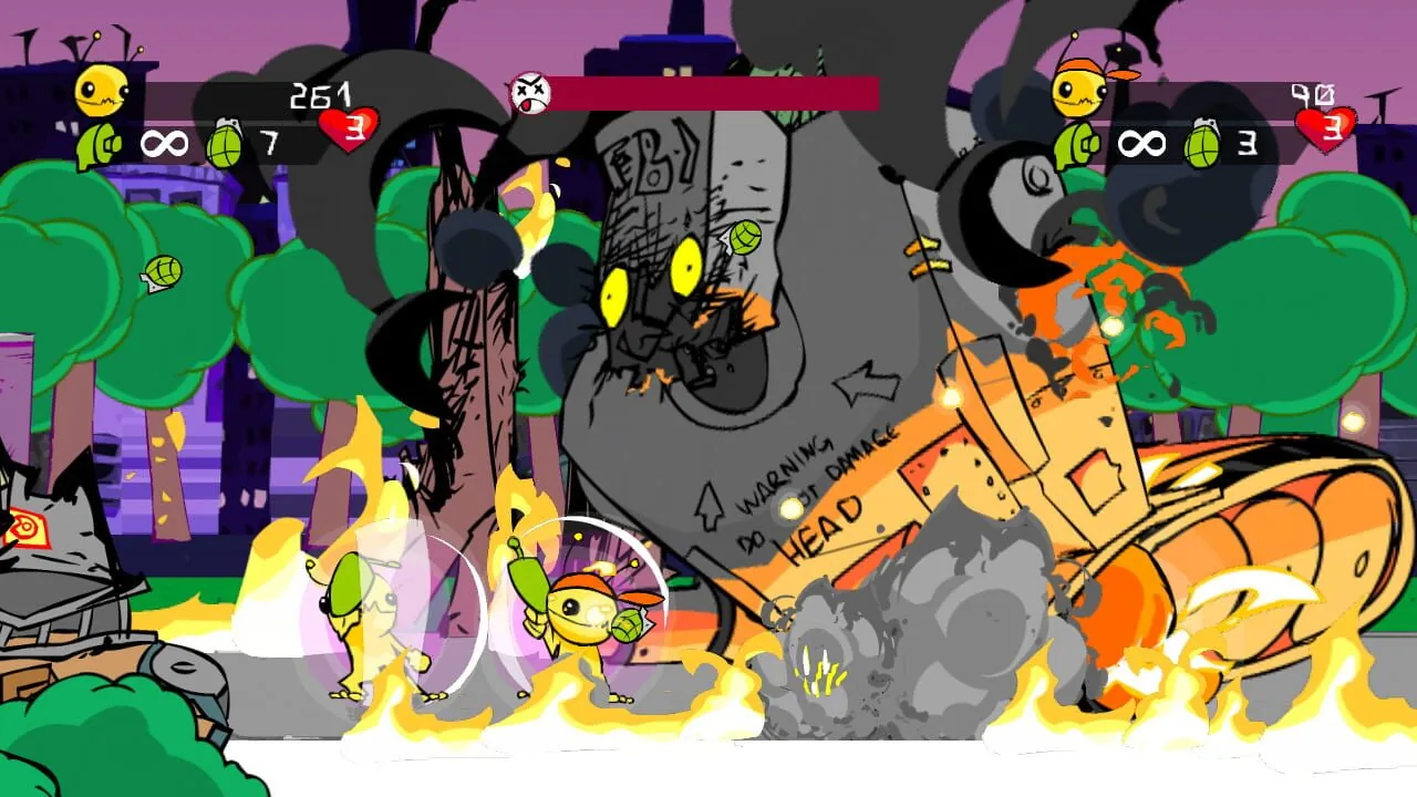 Alien Hominid screenshot 1