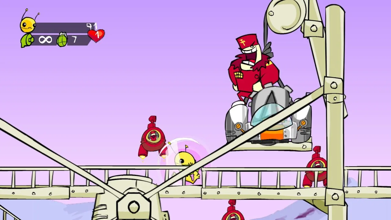 Alien Hominid screenshot 2