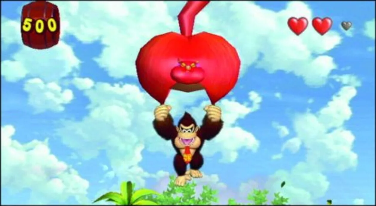 Donkey Kong Jungle Beat screenshot 1
