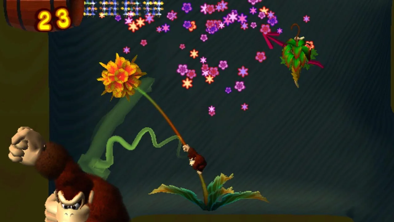 Donkey Kong Jungle Beat gameplay on GameCube