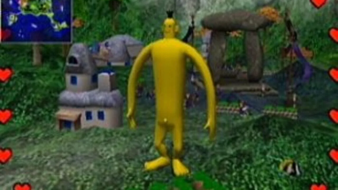Doshin the Giant gameplay on GameCube