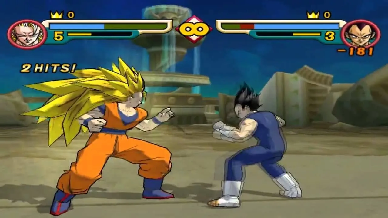 Dragon Ball Z: Budokai 2 screenshot 1