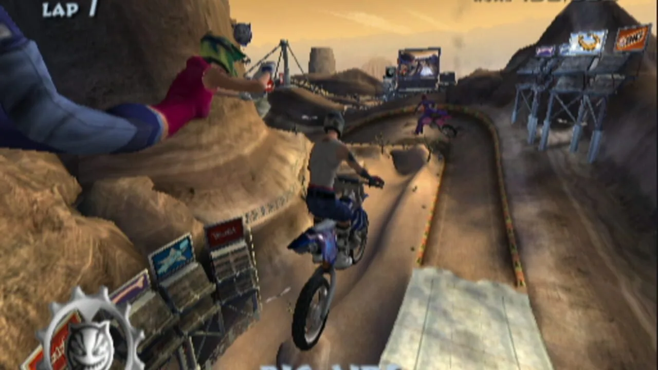 Freekstyle gameplay on GameCube