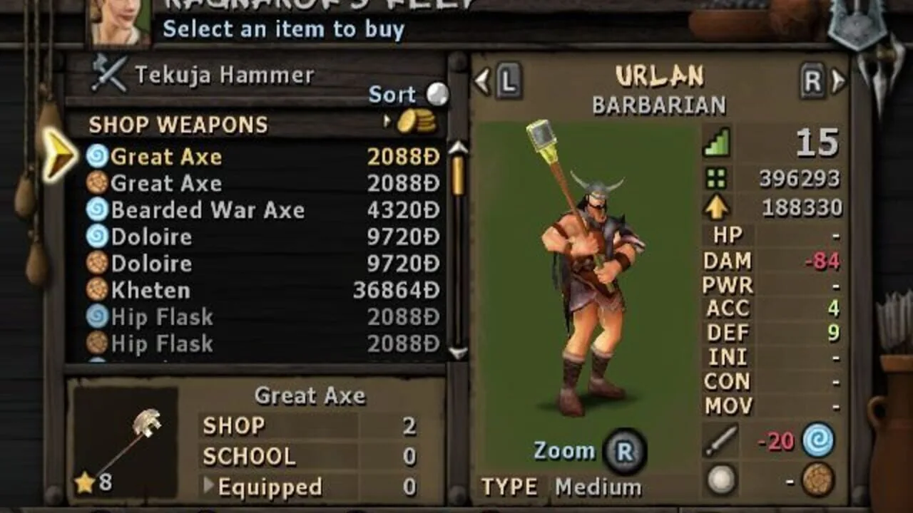 Gladius gameplay on GameCube
