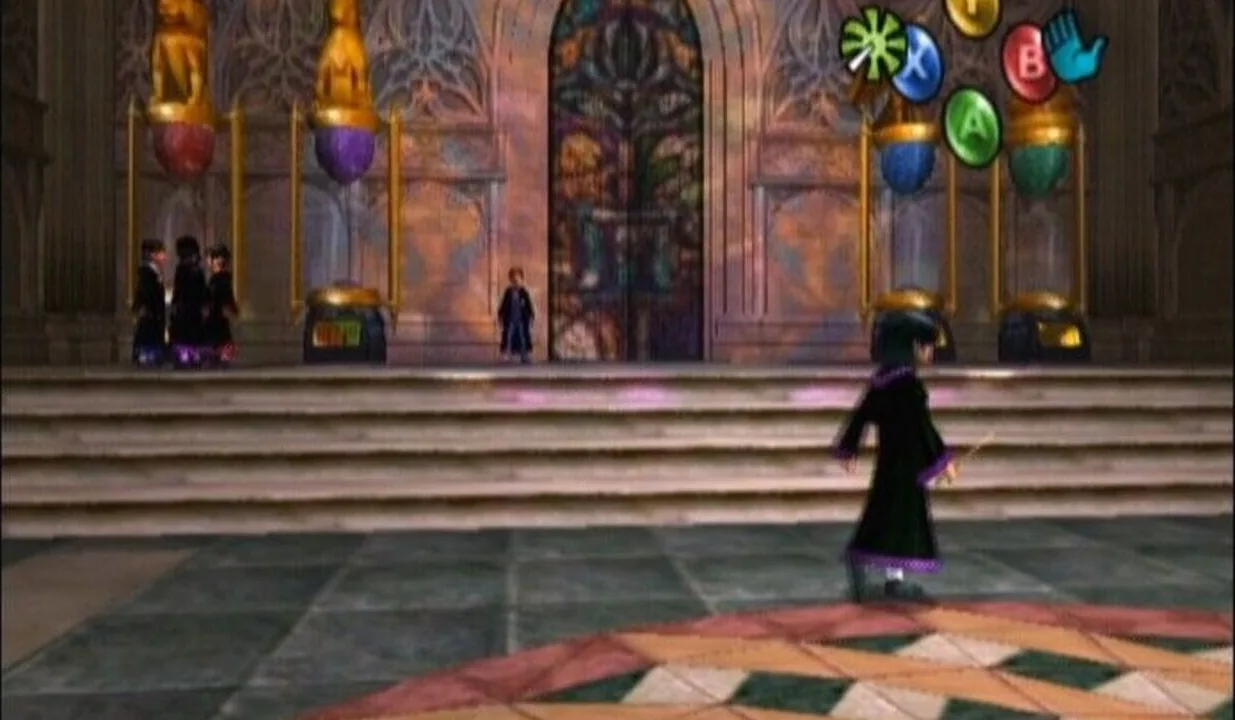 Harry Potter and The Chamber of Secrets gameplay on GameCube