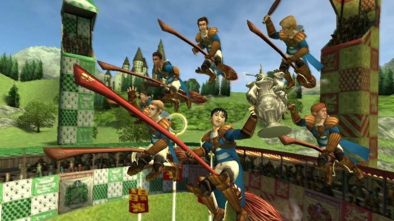 Harry Potter: Quidditch World Cup gameplay on GameCube