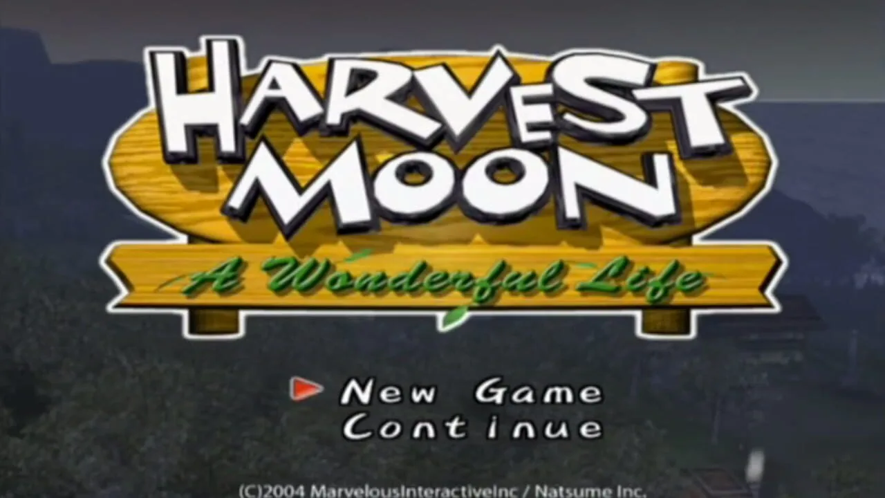 Harvest Moon: A Wonderful Life gameplay on GameCube