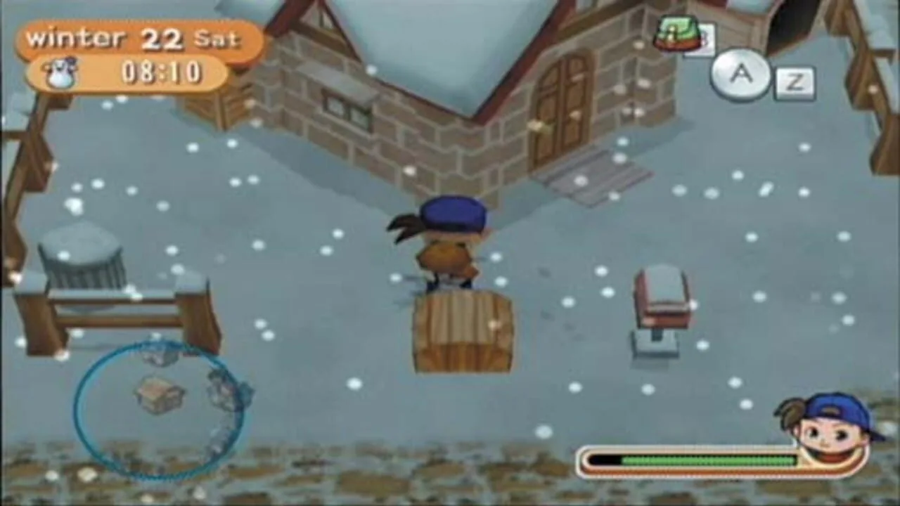 Harvest Moon: Magical Melody gameplay on GameCube