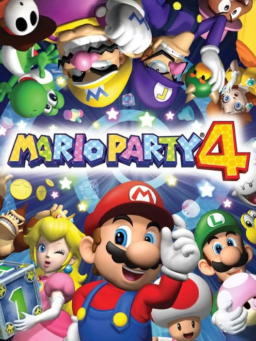 Mario Party 4 box art