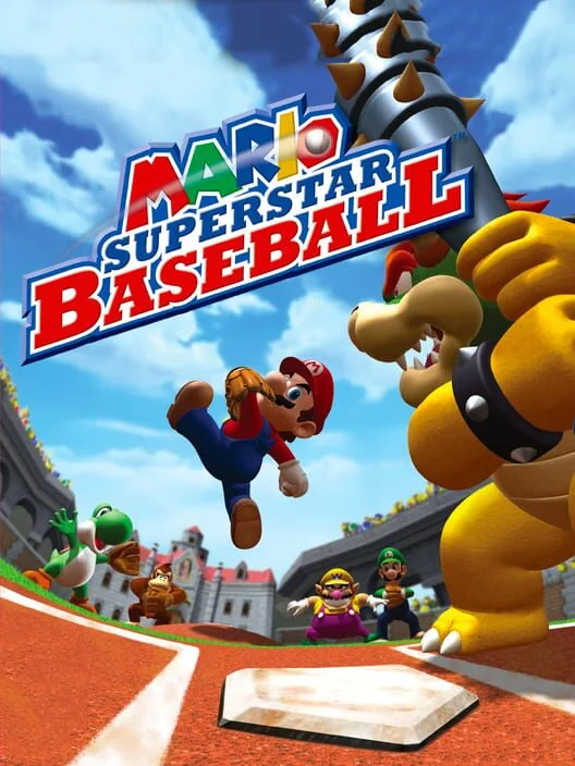 Mario Superstar Baseball box art