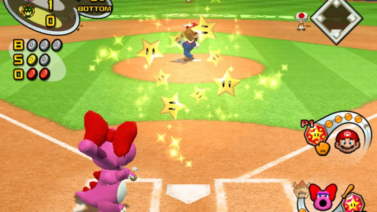 Mario Superstar Baseball screenshot 1