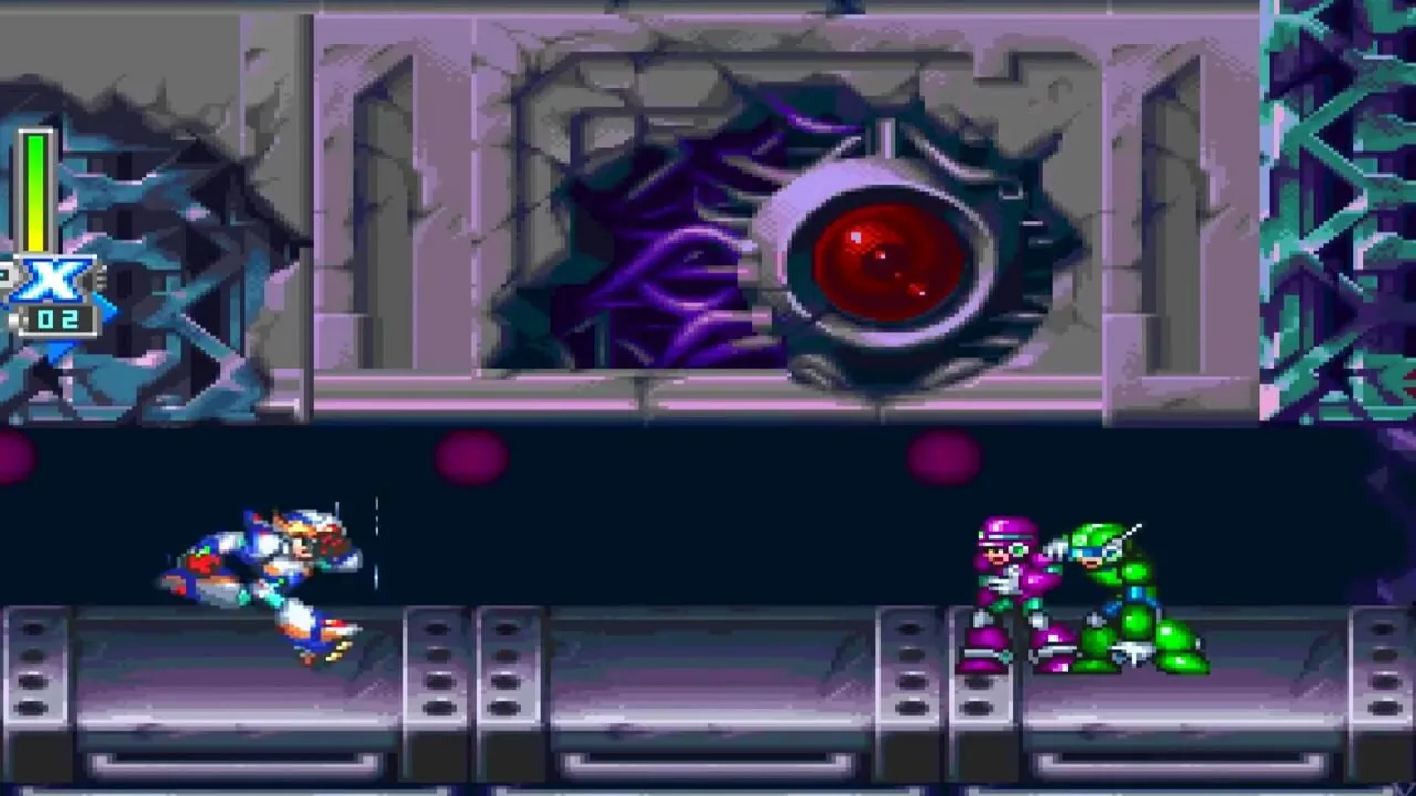 Mega Man X Collection gameplay on GameCube