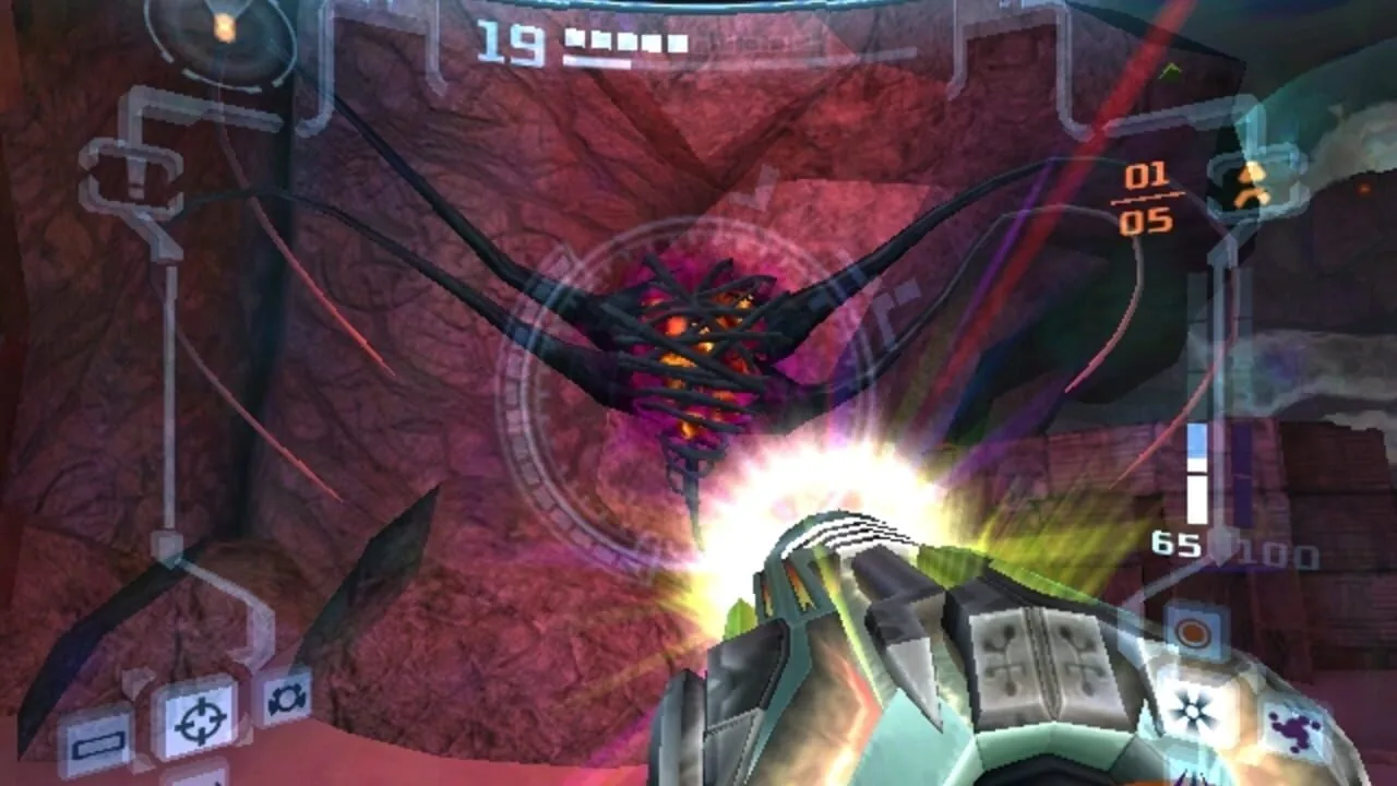 Metroid Prime 2: Echoes gameplay on GameCube