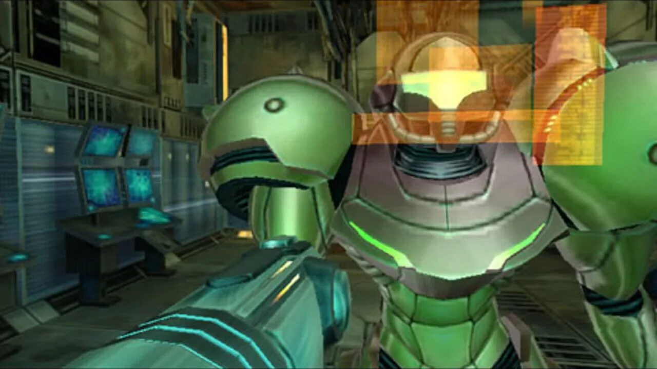 Metroid Prime gameplay on GameCube