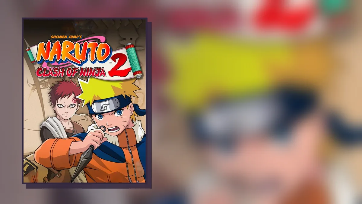 Naruto: Clash of Ninja 2 on GameCube: box art and gameplay