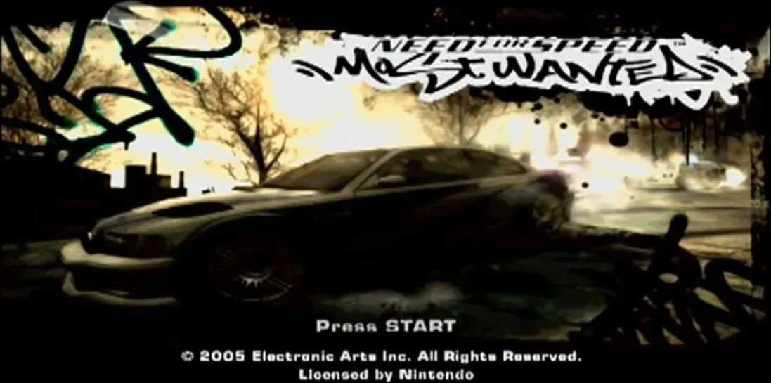 Need for Speed: Most Wanted gameplay on GameCube