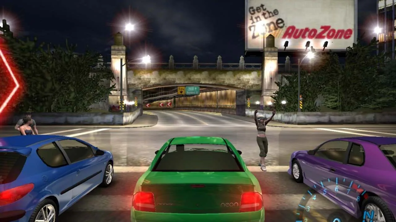 Need for Speed: Underground gameplay on GameCube