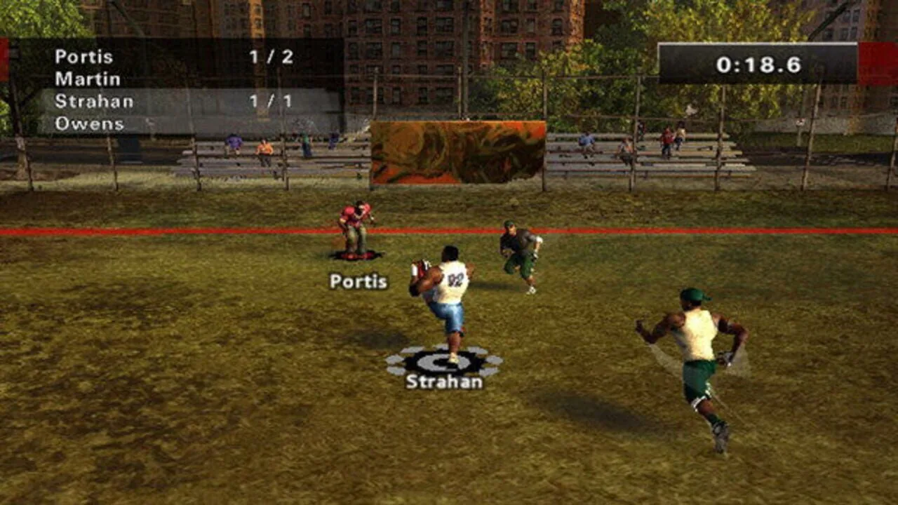 NFL Street 2 screenshot 2