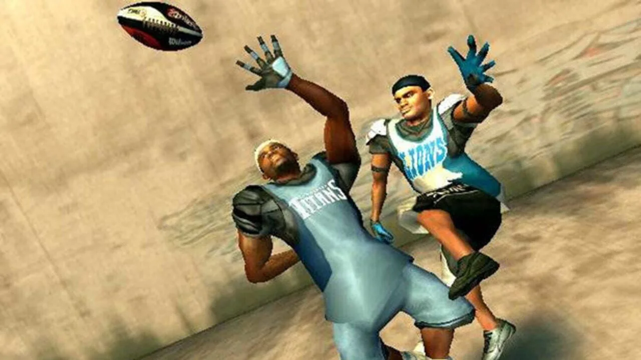 NFL Street 2 gameplay on GameCube