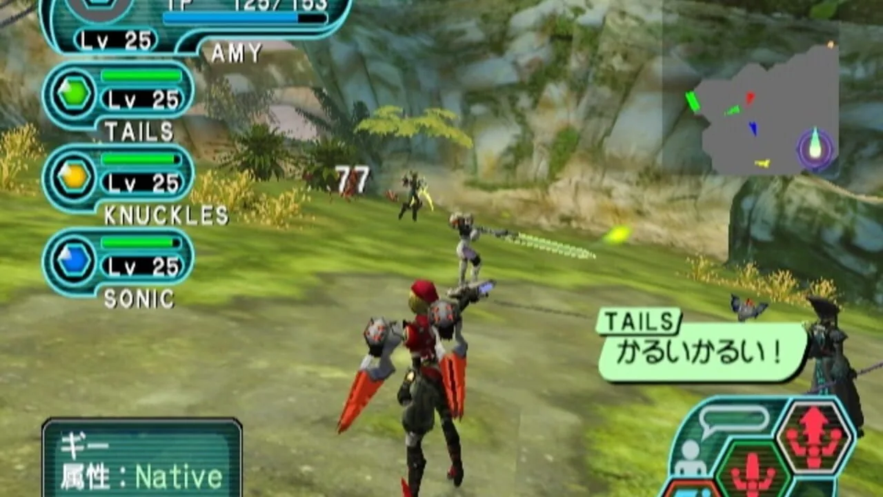 Phantasy Star Online Episode I & II gameplay on GameCube