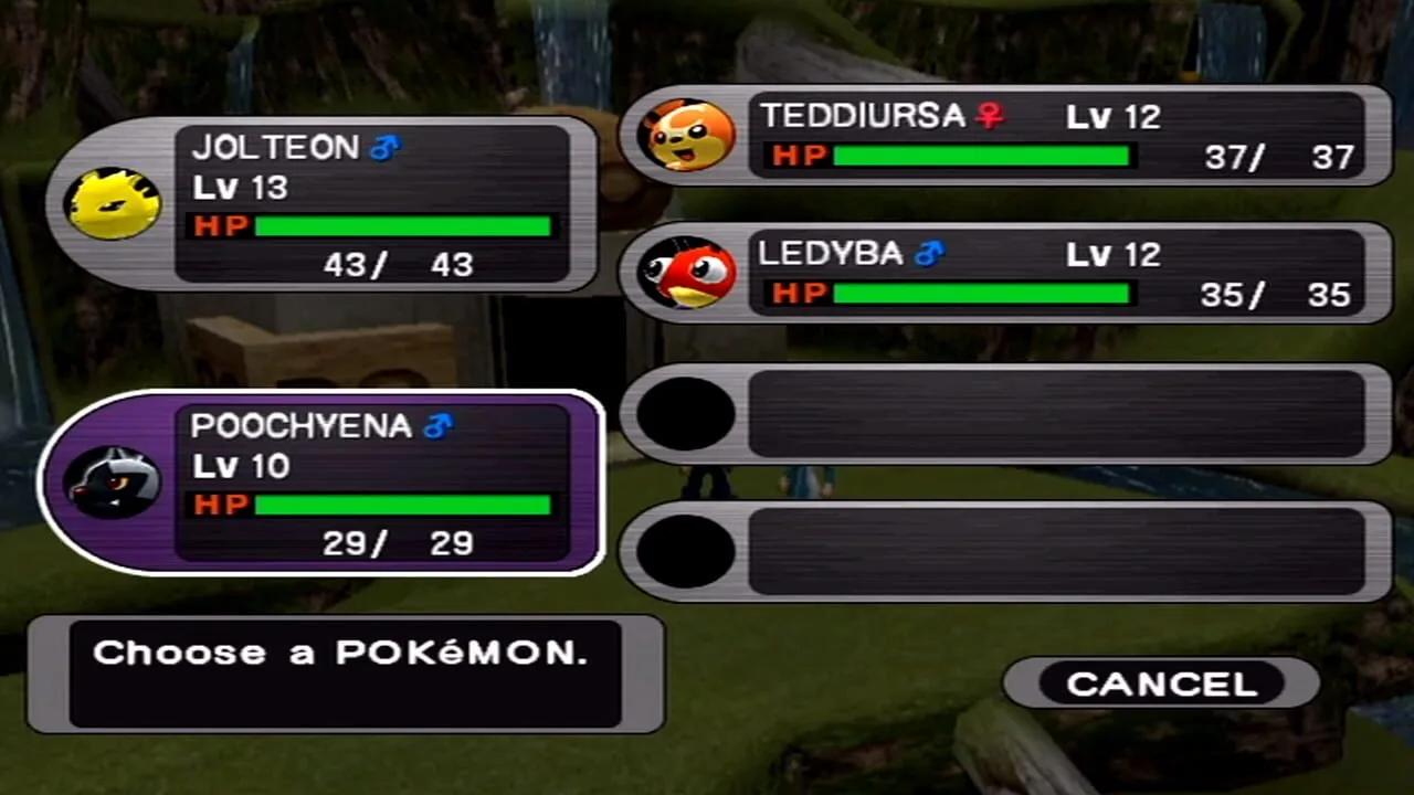 Pokémon XD: Gale of Darkness screenshot 2