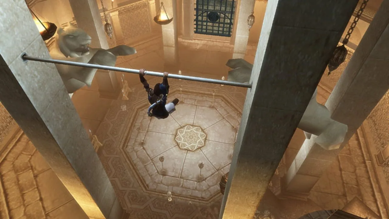 Prince of Persia: The Sands of Time gameplay on GameCube