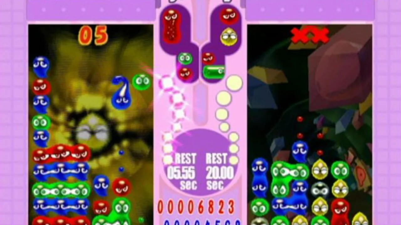Puyo Pop Fever gameplay on GameCube