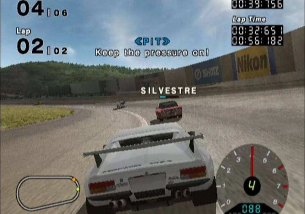 R: Racing Evolution gameplay on GameCube